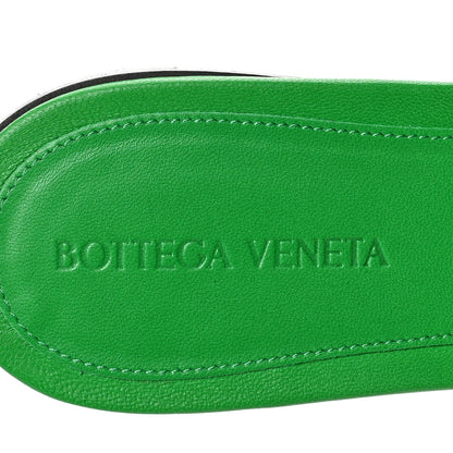 Bottega Veneta Nappa Matelasse Padded Flat Sandals 39.5 Parakeet 6 of 8