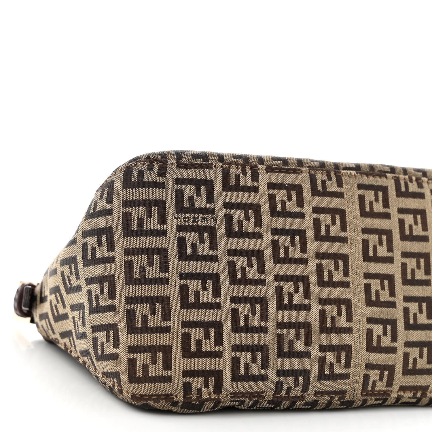 Fendi Zucchino Vitello Mini Mama Baguette Mogano Panna Bruciato 9 of 10