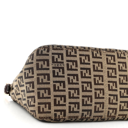 Fendi Zucchino Vitello Mini Mama Baguette Mogano Panna Bruciato 9 of 10