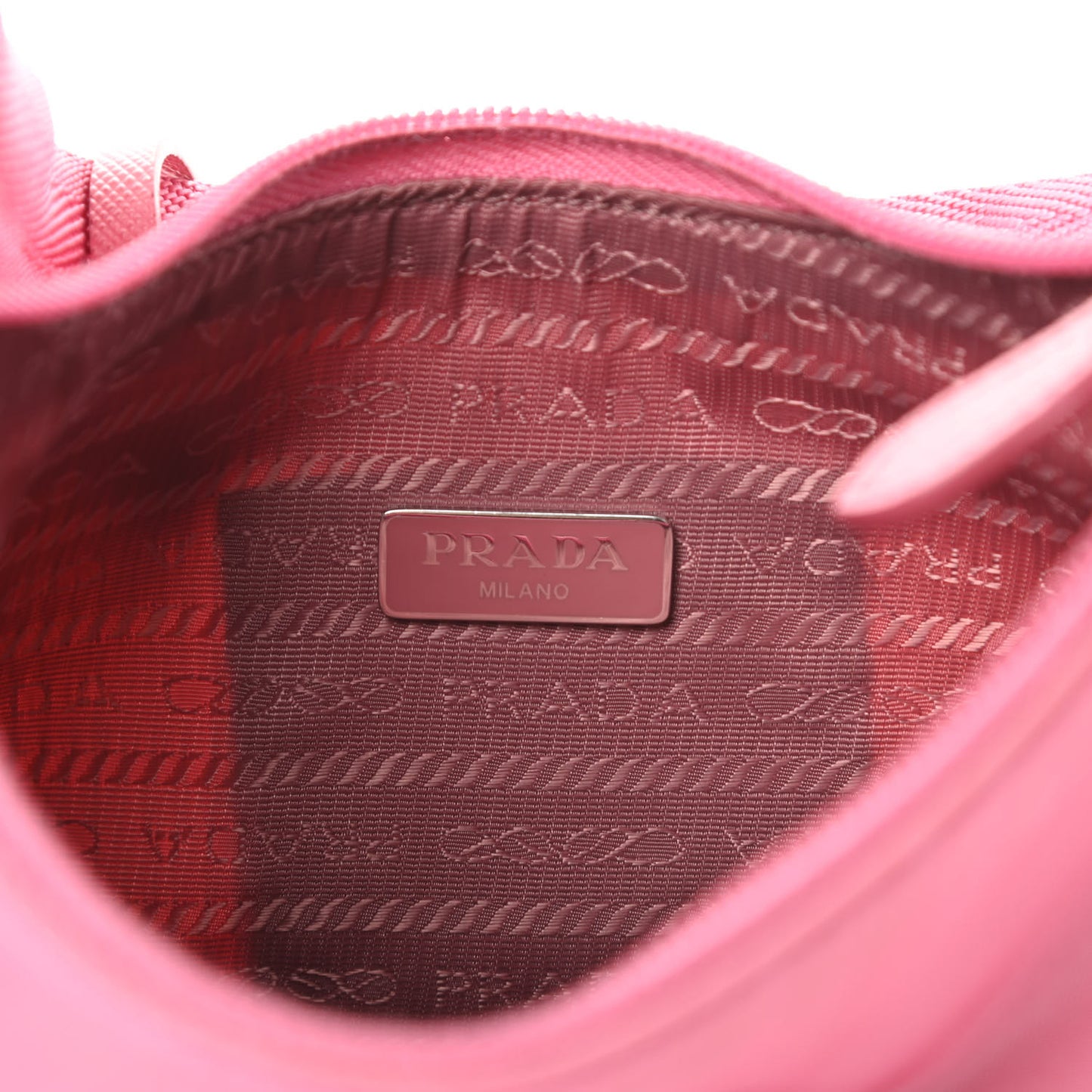 Tessuto Nylon Mini Re-Edition 2000 Bag Begonia