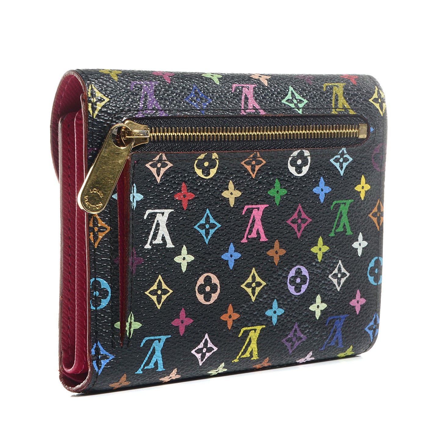 Monogram Multicolor Joey Wallet Black Grenade