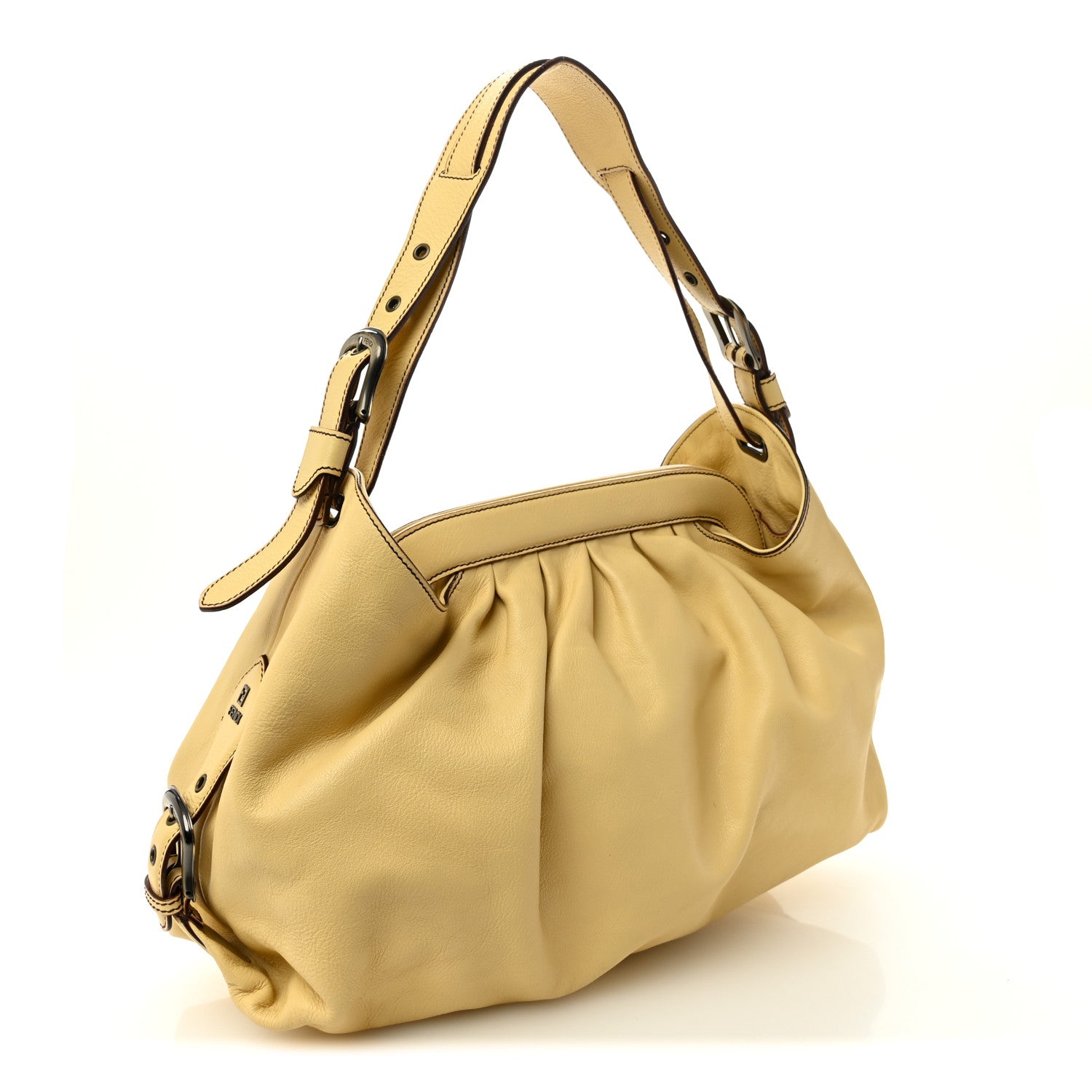 Fendi Grained Calfskin Doctor B Hobo Bag 3 of 11