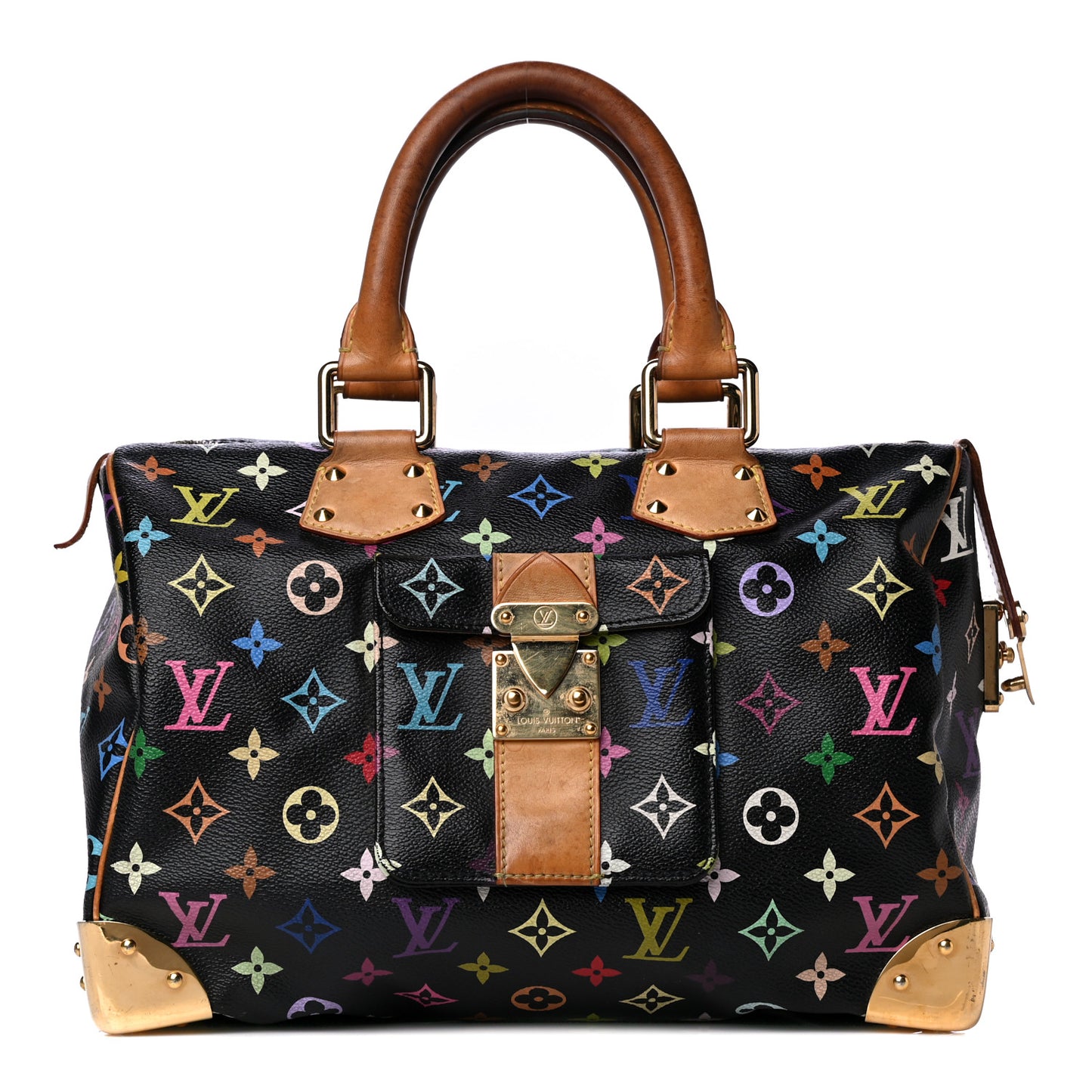 Monogram Multicolor Speedy 30 Black