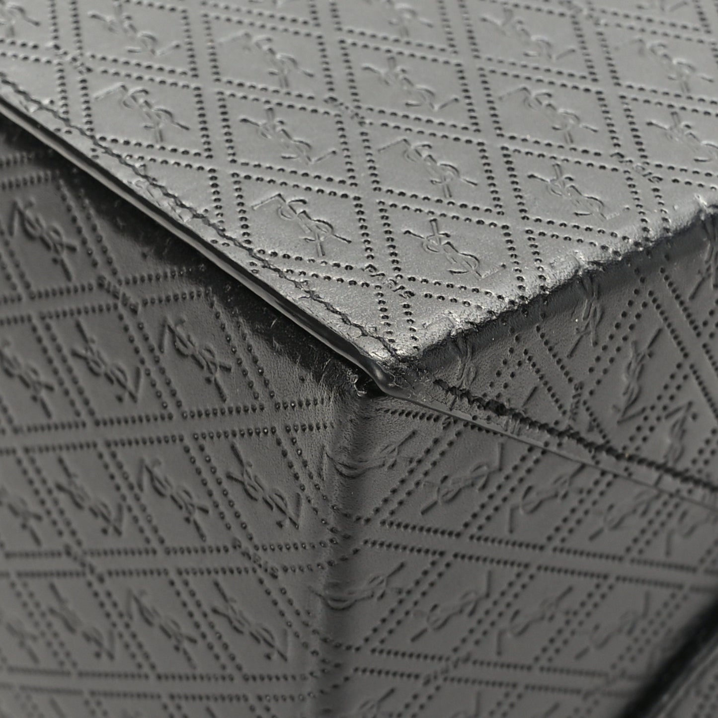 Calfskin Monogram Take Away Box Black