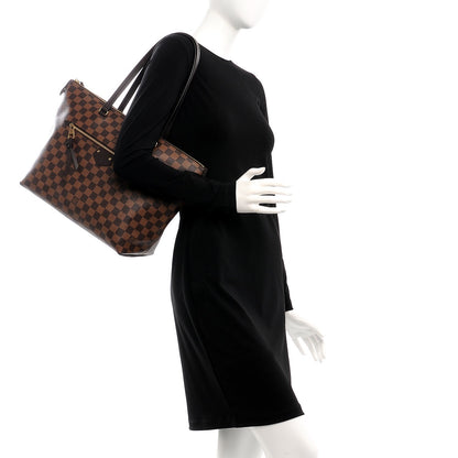 Louis Vuitton Damier Ebene Iena MM 2 of 8