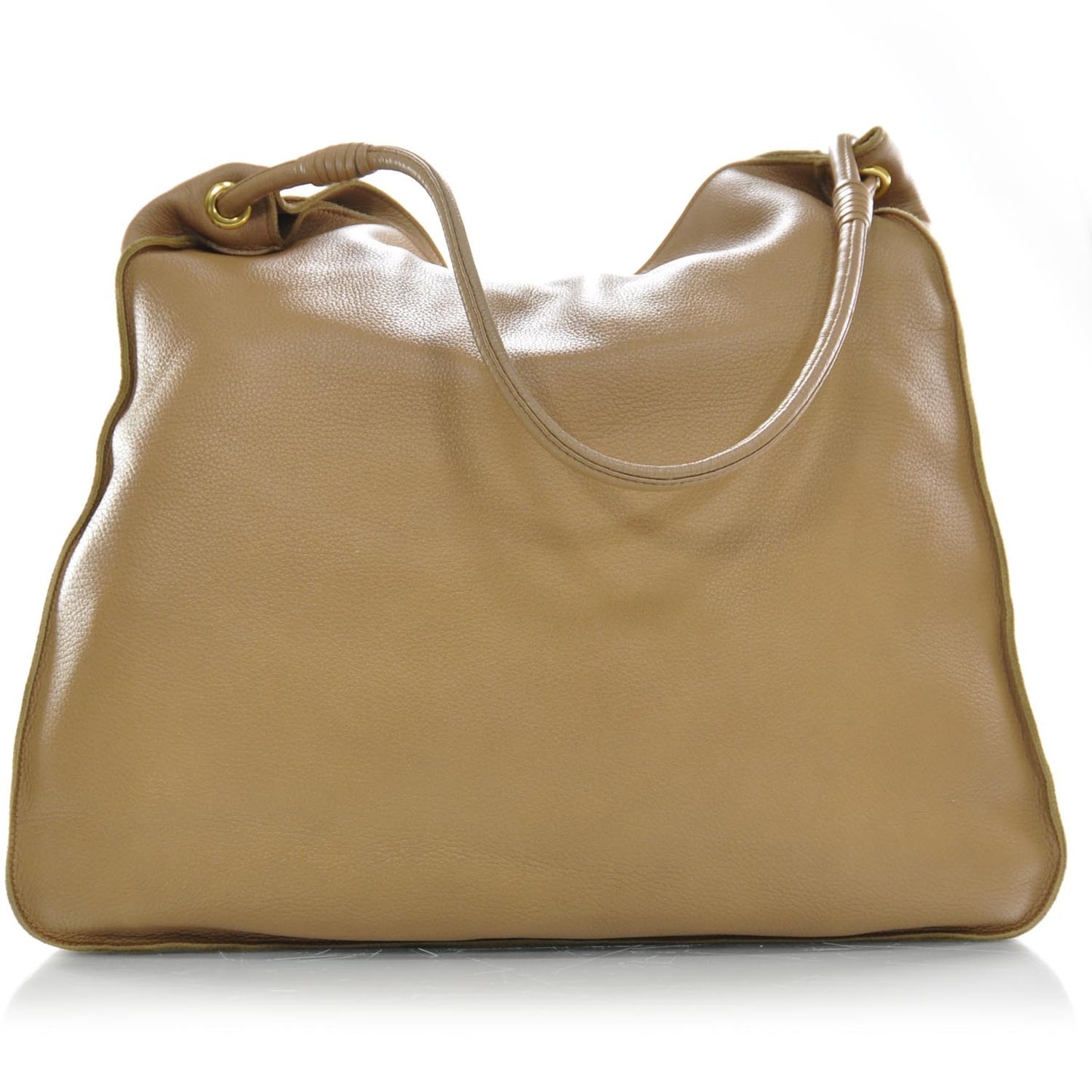 Leather Tote Camel