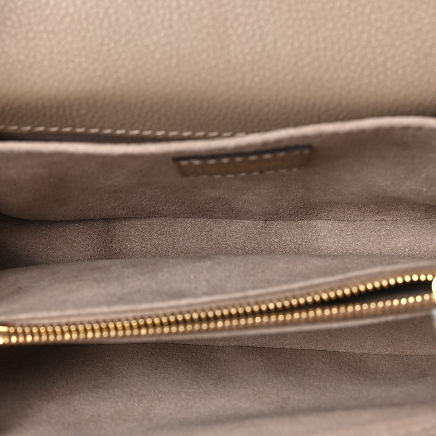 Louis Vuitton Empreinte Monogram Giant Pochette Metis East West Tourterelle Creme 5 of 8