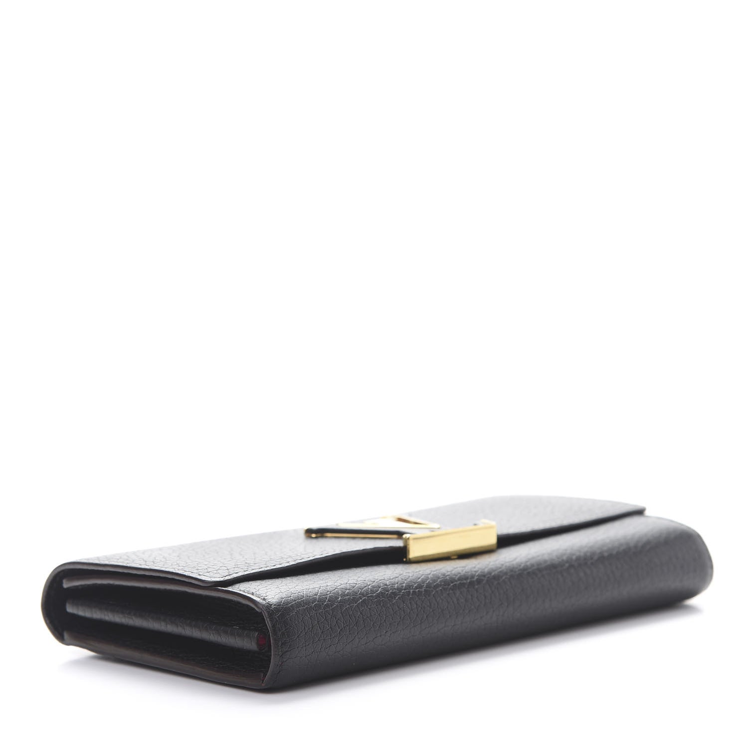 Louis Vuitton Taurillon Capucines Wallet Black 4 of 9