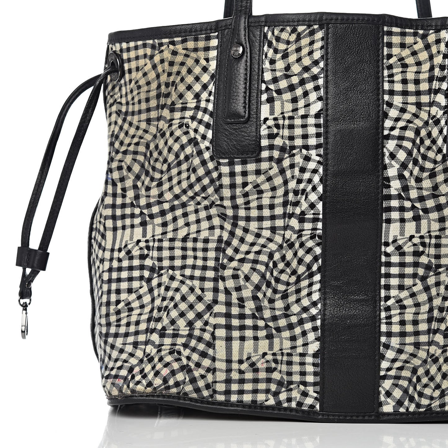 Visetos Medium Liz Reversible Shopper Tote Black