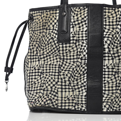 MCM Visetos Medium Liz Reversible Shopper Tote Black 22 of 28