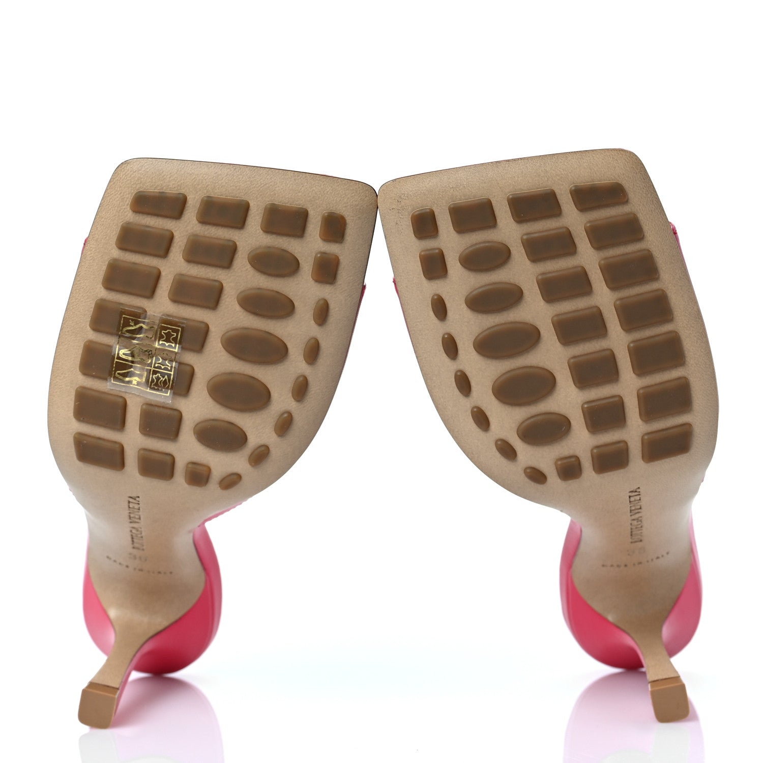 Bottega Veneta Lambskin Stretch Mule Sandals 36 Lollipop 5 of 8