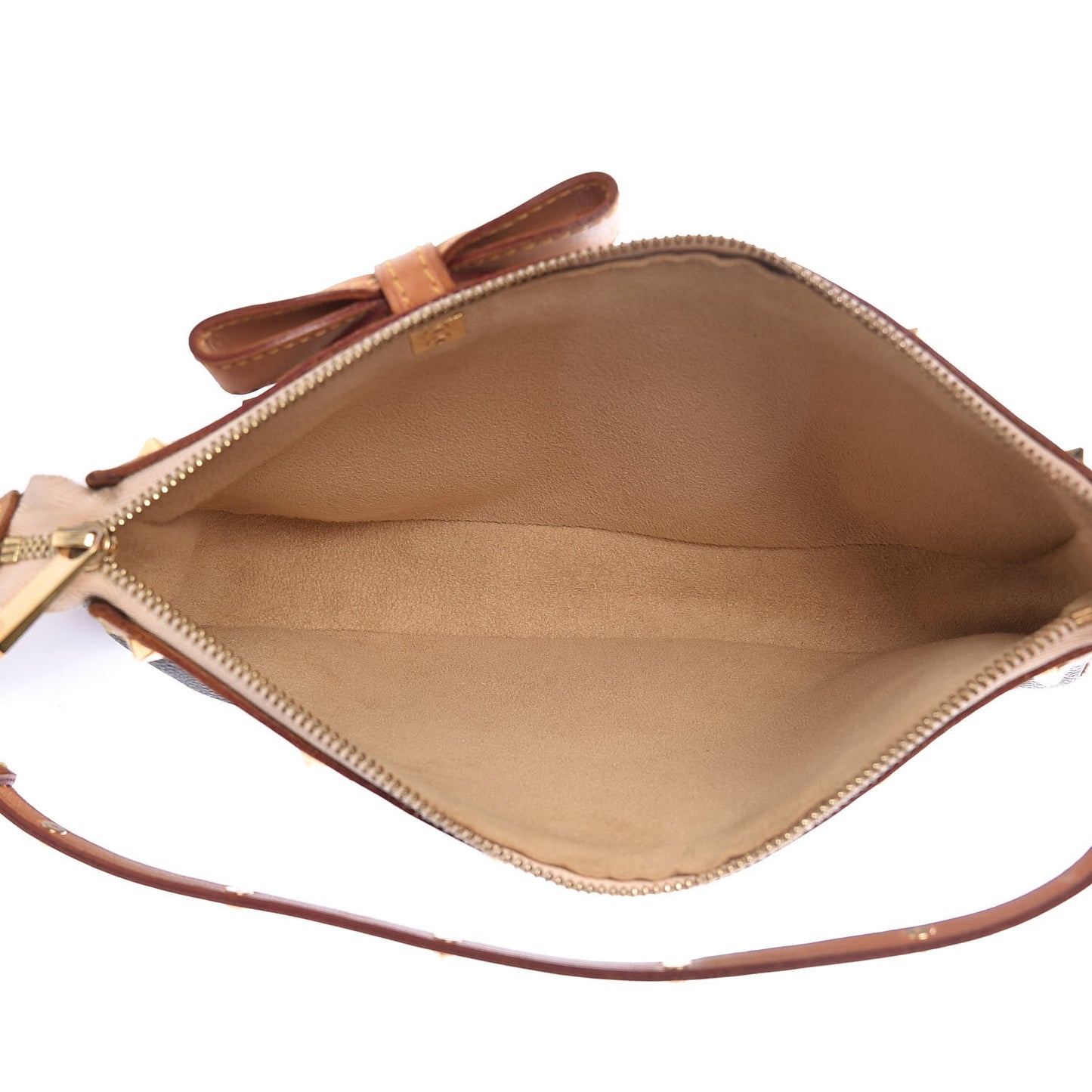 Monogram Cherry Blossom Pochette Accessories Brown