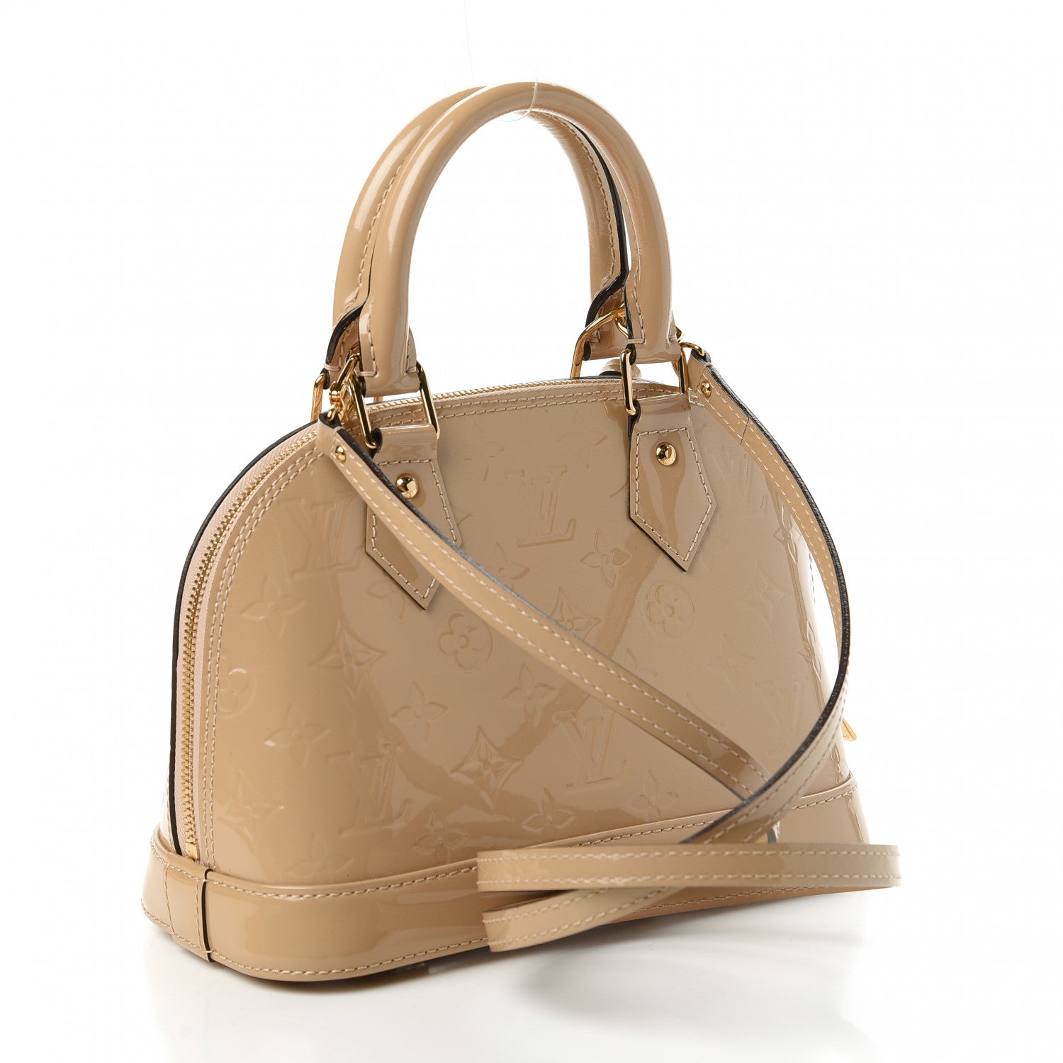 Louis Vuitton Vernis Alma BB Dune 3 of 10