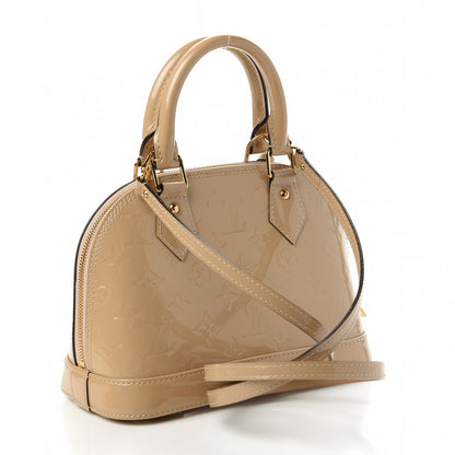 Louis Vuitton Vernis Alma BB Dune 3 of 10