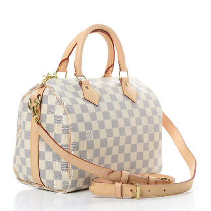 Louis Vuitton Damier Azur Speedy Bandouliere 25 3 of 13