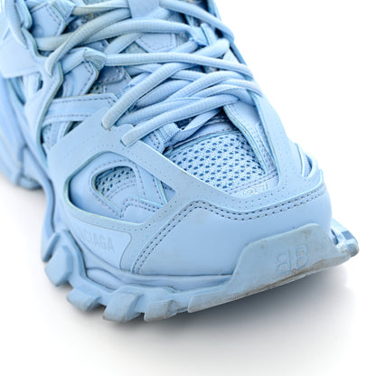Balenciaga Mesh Nylon Womens Track Sneakers 37 Light Blue 9 of 13
