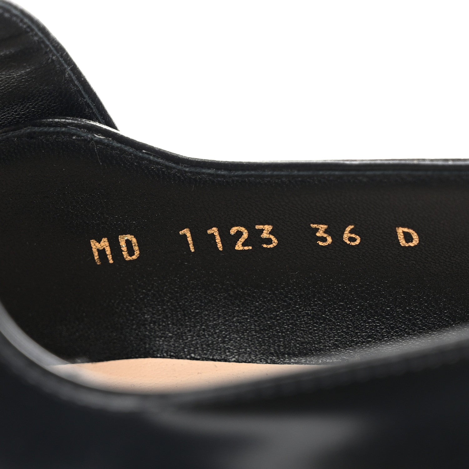 Christian Dior Brushed Calfskin Uniform 30mm Pumps 36 Black 8 of 10