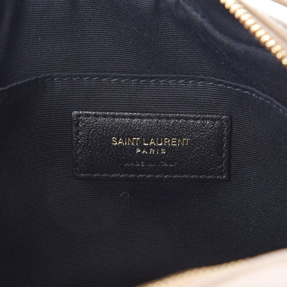 Saint Laurent Calfskin Matelasse Monogram Lou Camera Bag Dusty Grey 6 of 8
