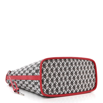 MCM Visetos Medium Liz Reversible Shopper Tote Candy Red 7 of 20