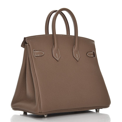 Hermes Togo Birkin 25 Etoupe 3 of 27