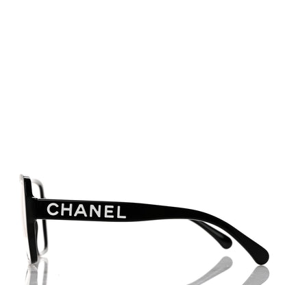 Chanel Acetate Square Eyeglasses 5408-S Black 3 of 8