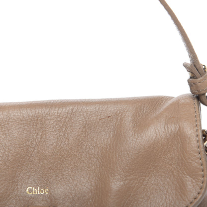 Chloe Calfskin Lily Crossbody Shoulder Bag Beige 11 of 12