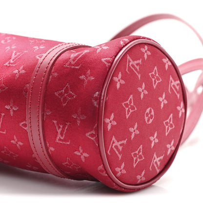 Louis Vuitton Satin Monogram Mini Papillon Red 9 of 9