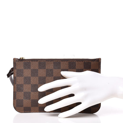Louis Vuitton Damier Ebene Neverfull PM Pochette 2 of 9