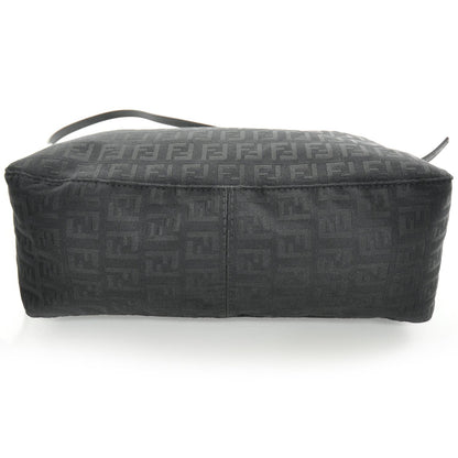 Fendi Canvas Zucchino Pochette Black 4 of 11