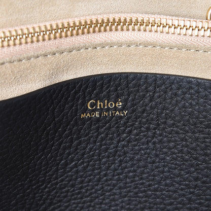 Chloe Grained Calfskin Small Hayley Hobo Black 7 of 12