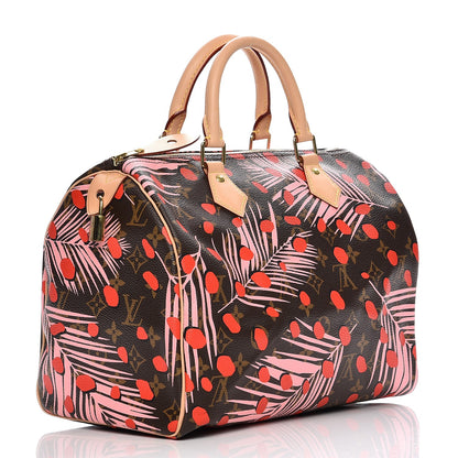 Louis Vuitton Monogram Jungle Dots Speedy 30 Sugar Pink Poppy 3 of 8