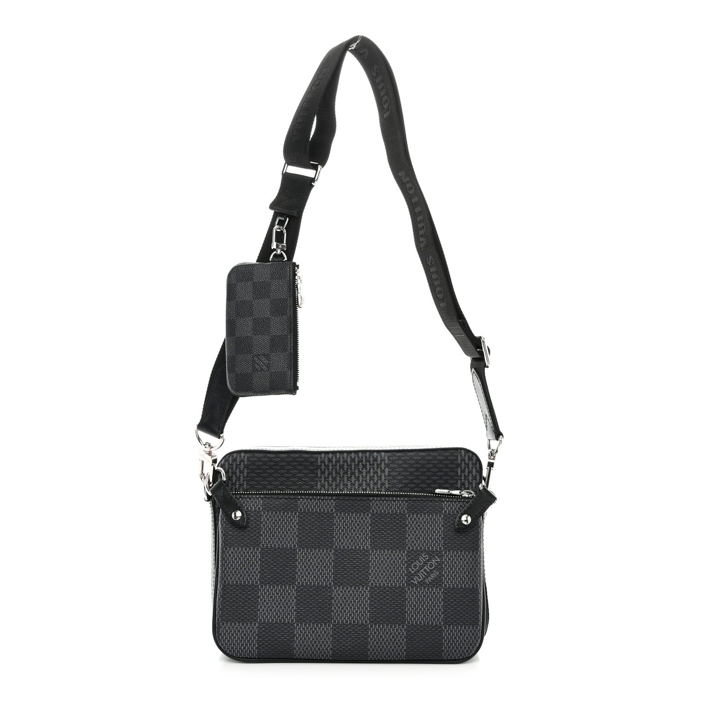 Damier Graphite 3D Trio Messenger