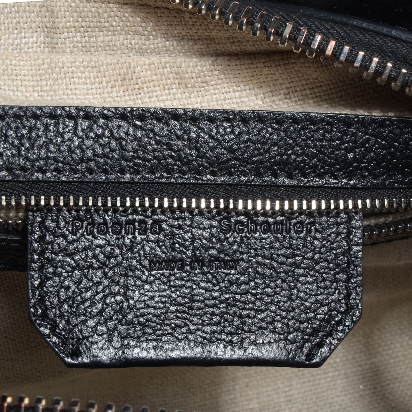 Leather PS13 Clutch Black