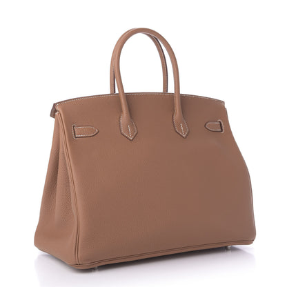 Hermes Togo Birkin 35 Gold 3 of 10