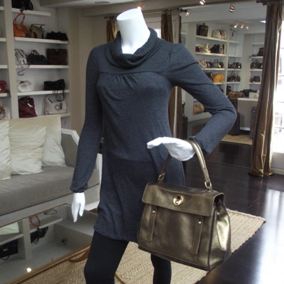 Saint Laurent Muse Two 2 Tote Bronze 2 of 11
