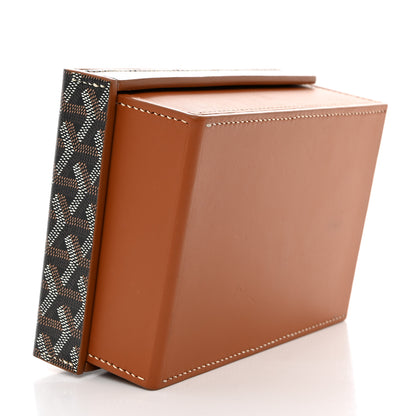 Goyard Goyardine Coffret Montres 4 Watch Box Black Gold 4 of 10