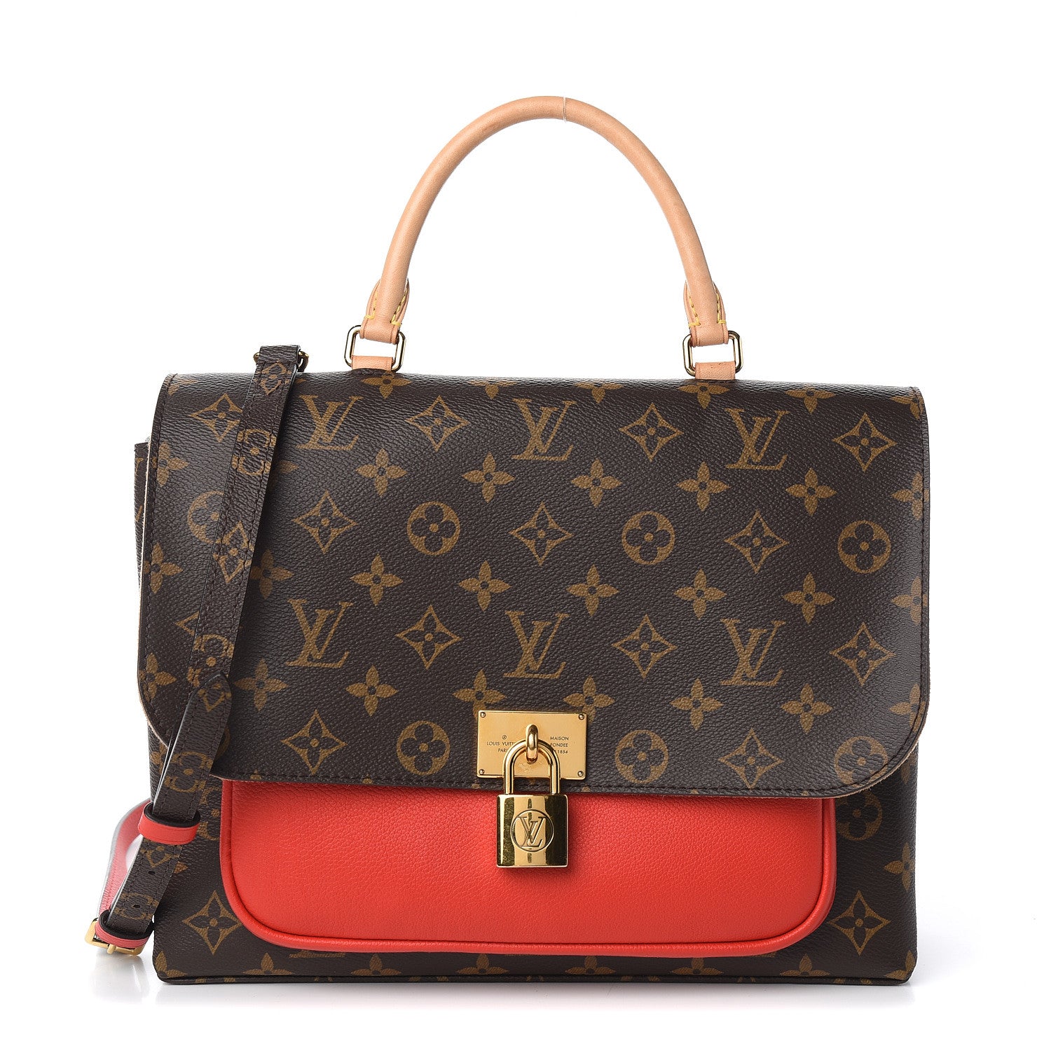Louis Vuitton Monogram Marignan Coquelicot 1 of 15