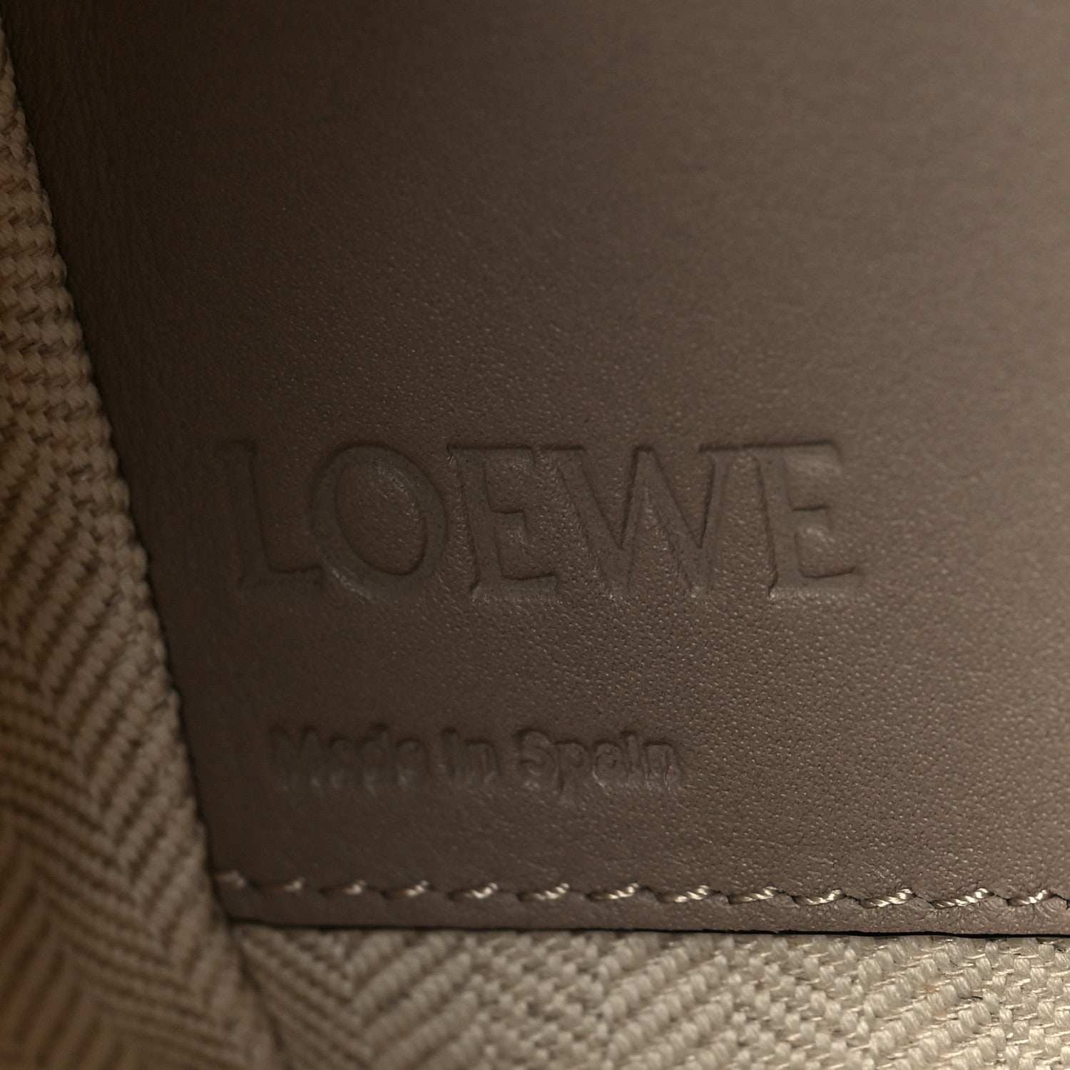 Loewe Calfskin Hammock Shoulder Bag Sand 7 of 7