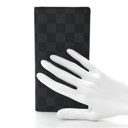 Louis Vuitton Damier Graphite Brazza Wallet 2 of 8