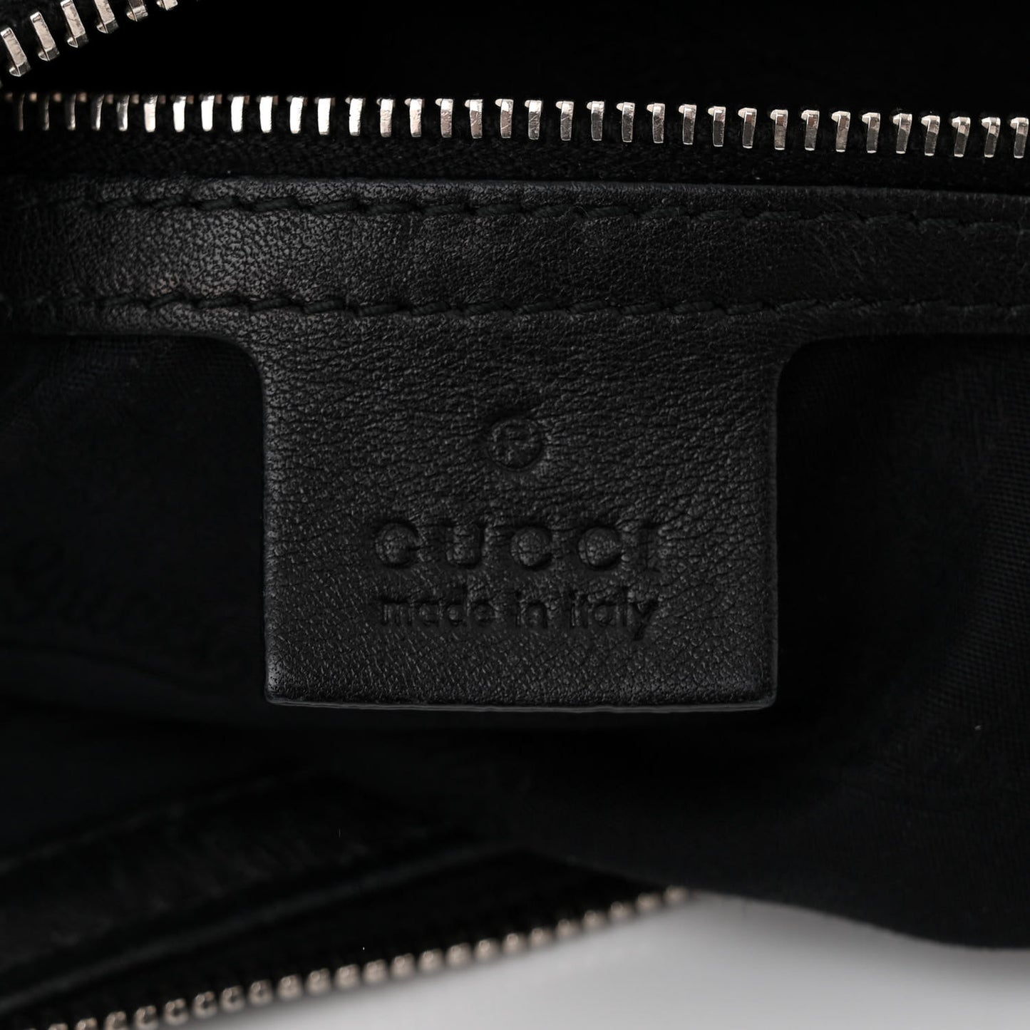 Guccissima Large GG Twins Hobo Black