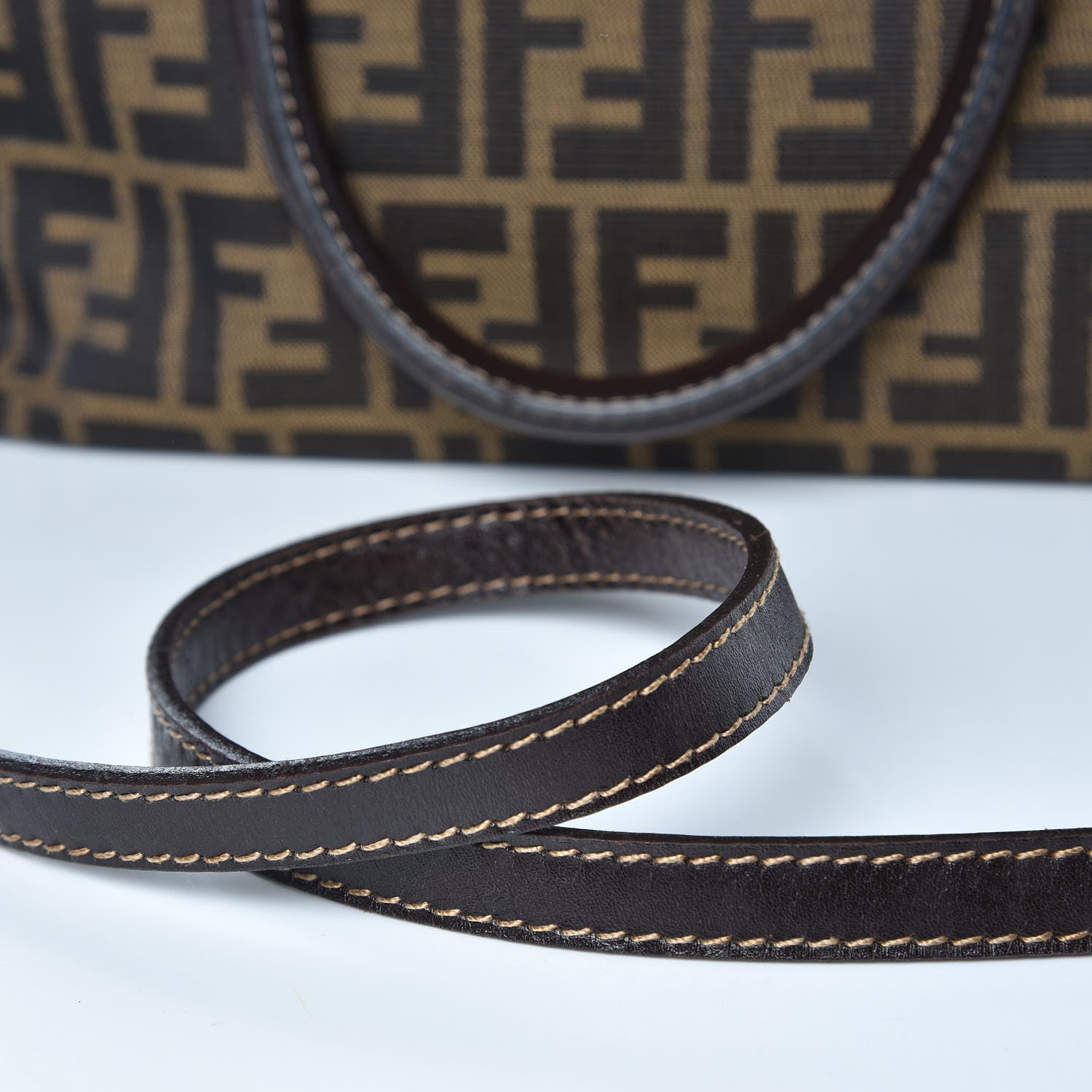 Fendi Zucca Tote Tobacco 15 of 15