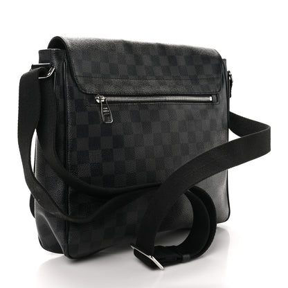 Louis Vuitton Damier Graphite District MM 3 of 9