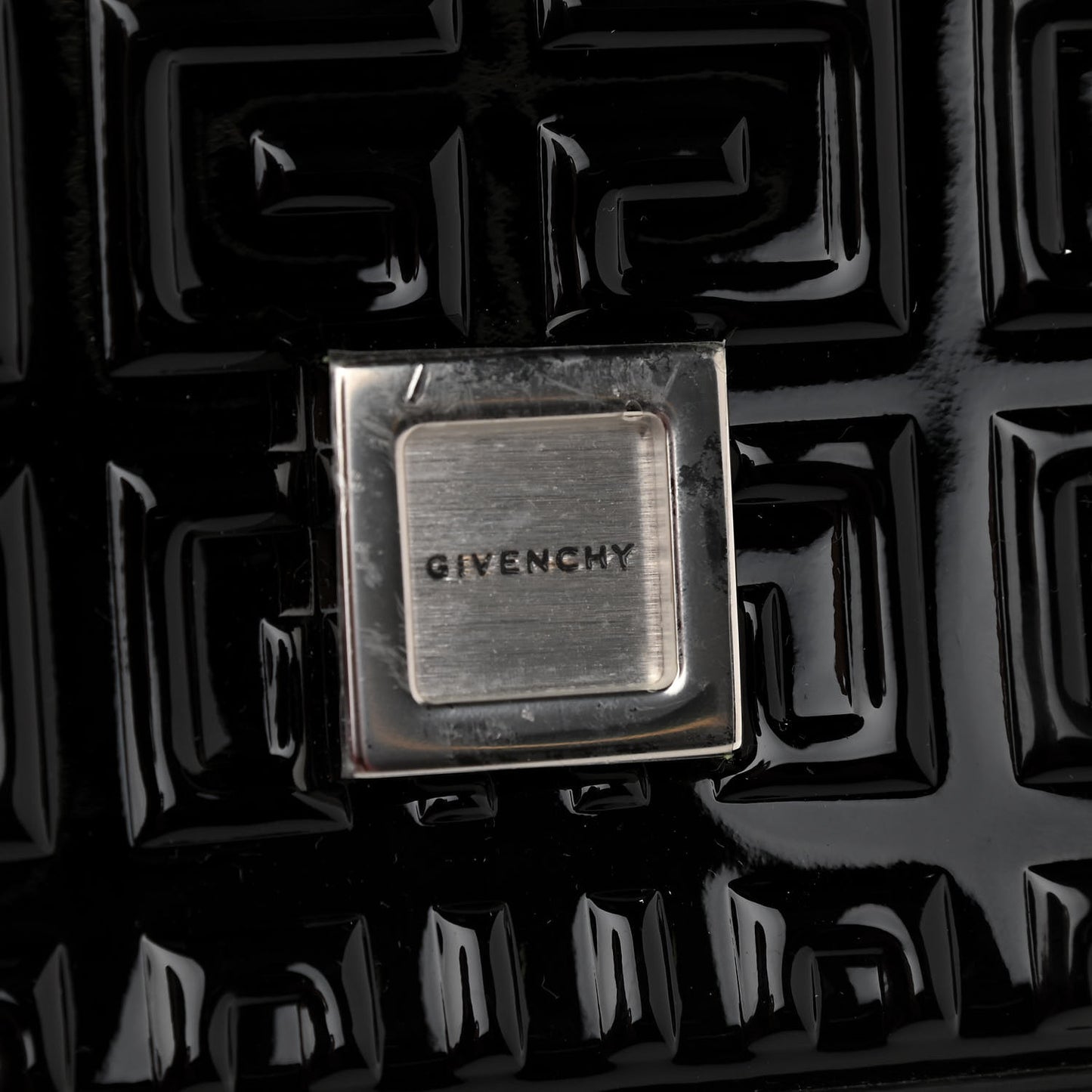 Calfskin 4G Embossed Small Crossbody Black