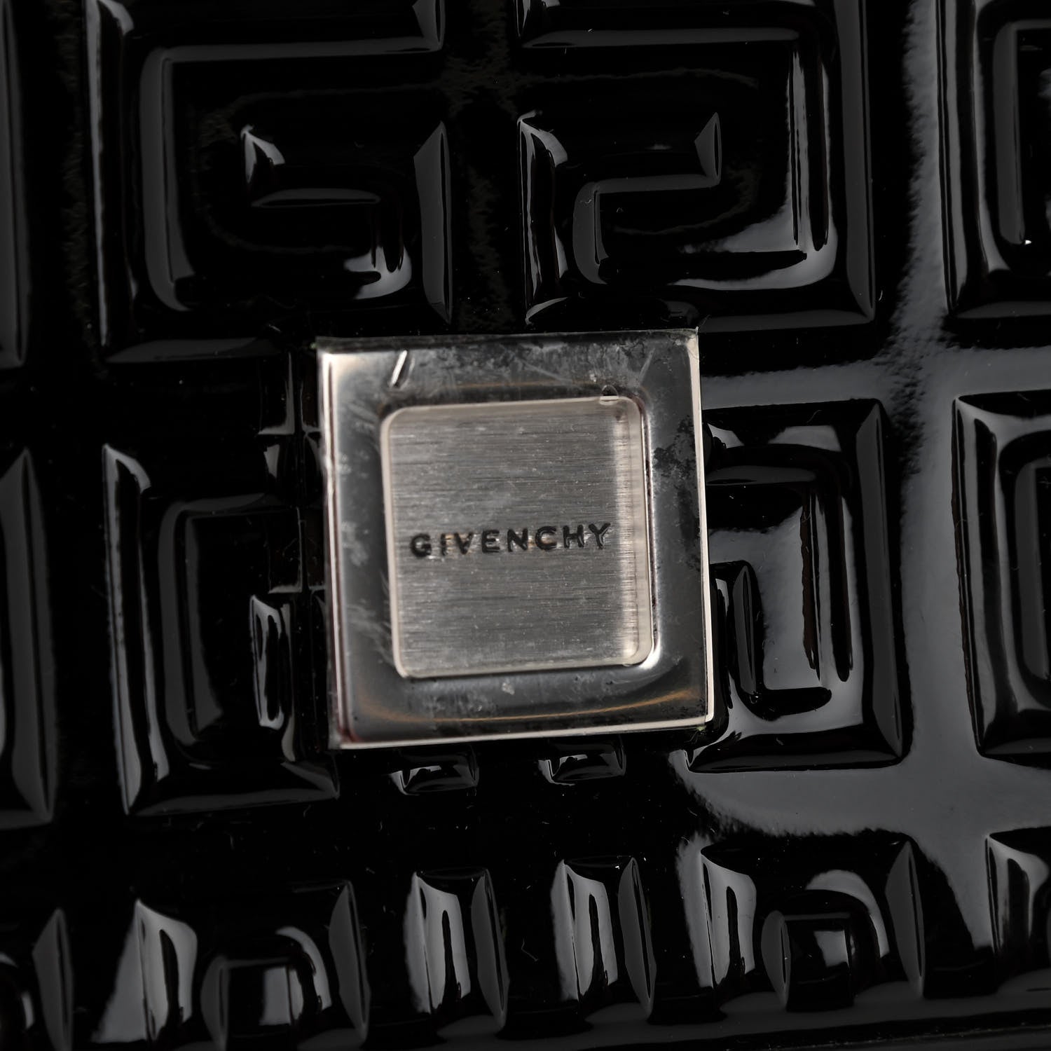 Givenchy Calfskin 4G Embossed Small Crossbody Black 7 of 10