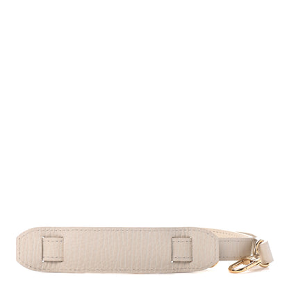 Louis Vuitton Calfskin 16mm Adjustable Shoulder Strap Creme 1 of 7