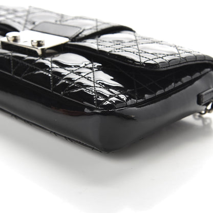 Christian Dior Patent Cannage New Lock Pouch Black 8 of 8