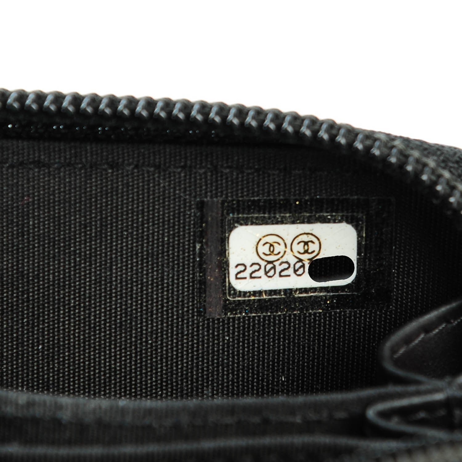 Chanel Caviar Timeless CC Zip Around Coin Purse Black 7 of 7