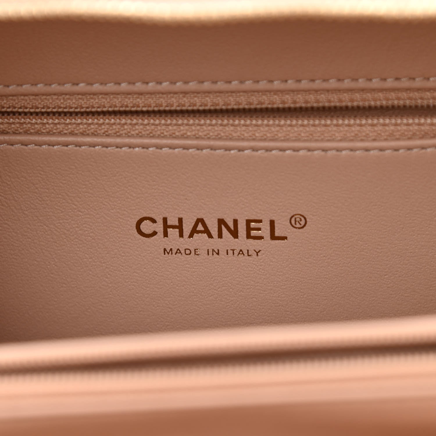 Chanel Caviar Quilted Medium CC Filigree Vanity Case Beige 6 of 10
