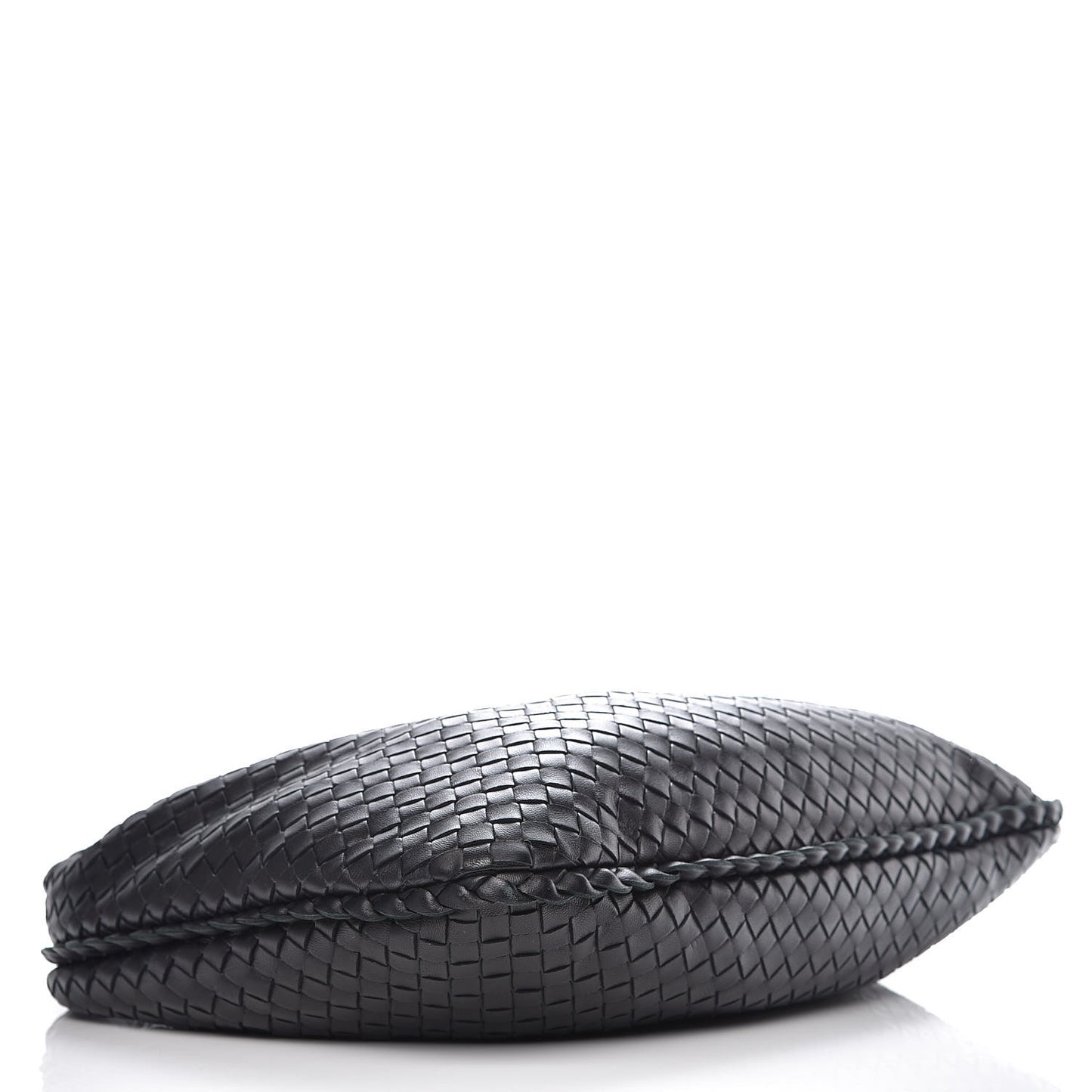 Nappa Intrecciato Medium Veneta Hobo Black