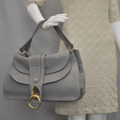 Chloe Leather Kathleen Grey 2 of 9